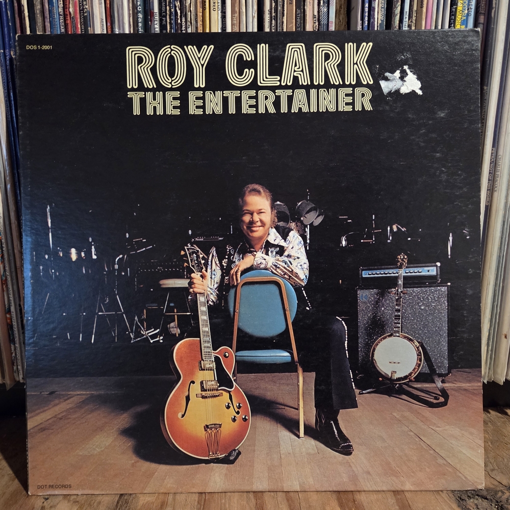 Roy Clark The Entertainer Vinyl Record vintage